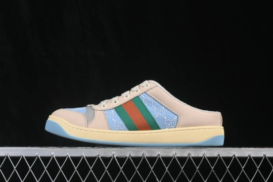 Gucci Screener GG Pattern Slipper Mules - 0YIA05380