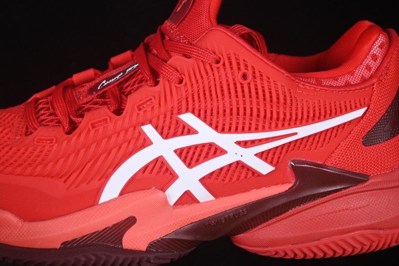 Asics Court FF 3 Novak Retro Breathable Cushioned Casual Running Shoes - 1041A362-962