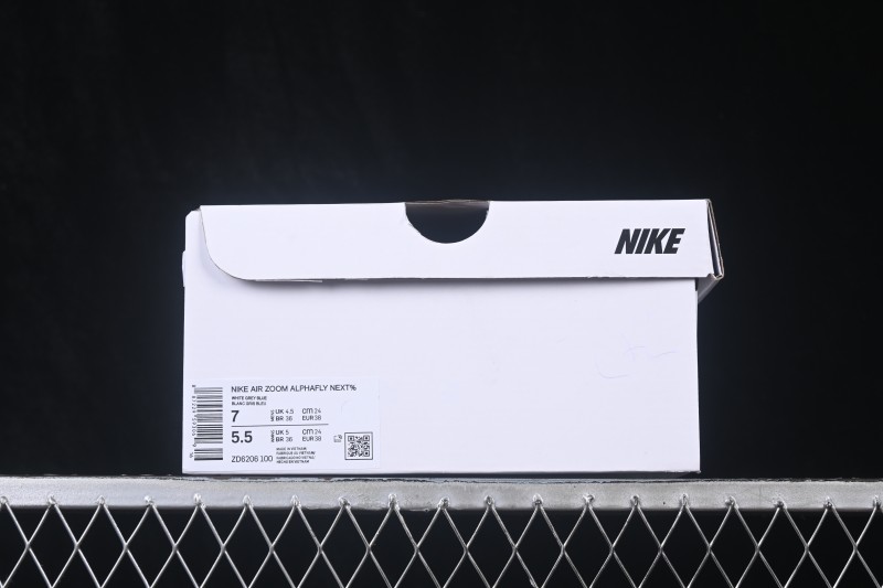 Nike ZoomX Vaporfly NEXT% 3 Marathon Series Foam Ultra-Light Cushion Running Shoes - ZD6206-100