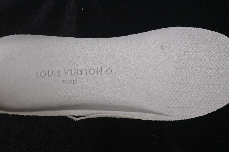 Louis Vuitton Tilted Sneakers Low 2026SS Lace-Up Low-Top Casual Shoes - Coffee