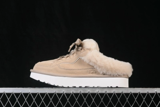 UGG Highland Lowmel Fabric and Suede Colorblock Low-Top Casual Shoes - 1180313 MNL