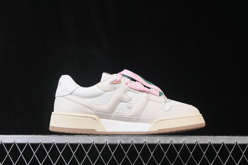Fendi Match Round Toe Thick Sole Low-Top Casual Sneakers - AHH2F1FHS