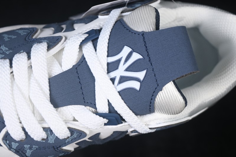 MLB Chunky Curve Liner New York Yankees Thick Sole Casual Running Shoes - 3ASXL206N50NYS