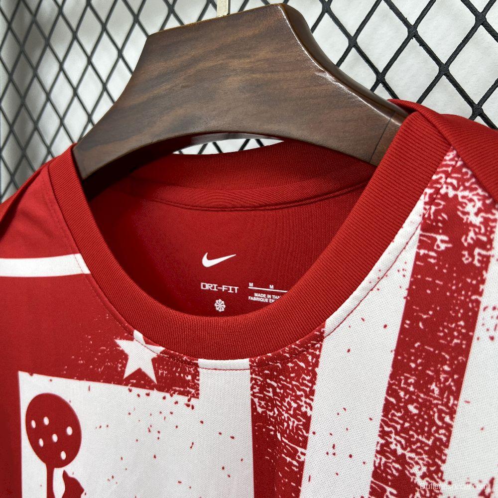 2025/26 Mens Atletico Madrid Pre-Match Jersey