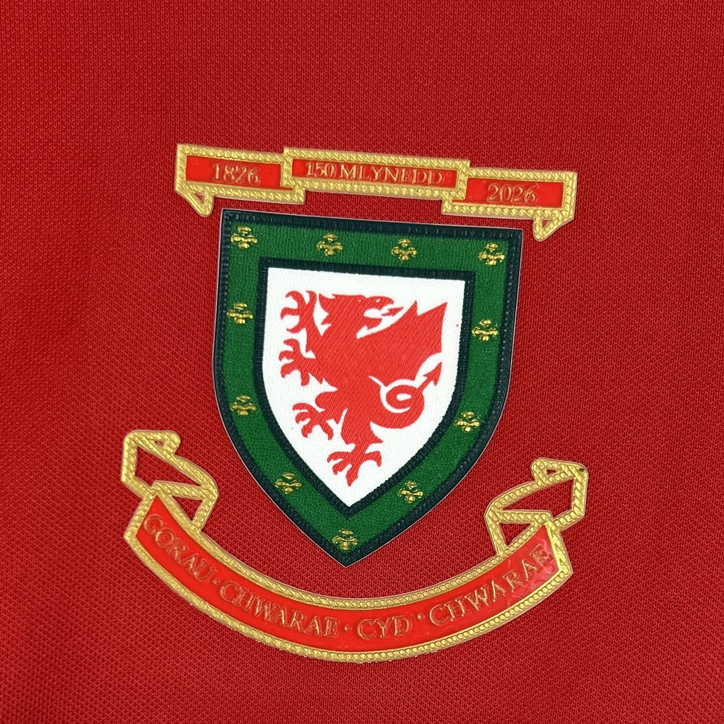 2026 Mens Wales 150th Anniversary Jersey