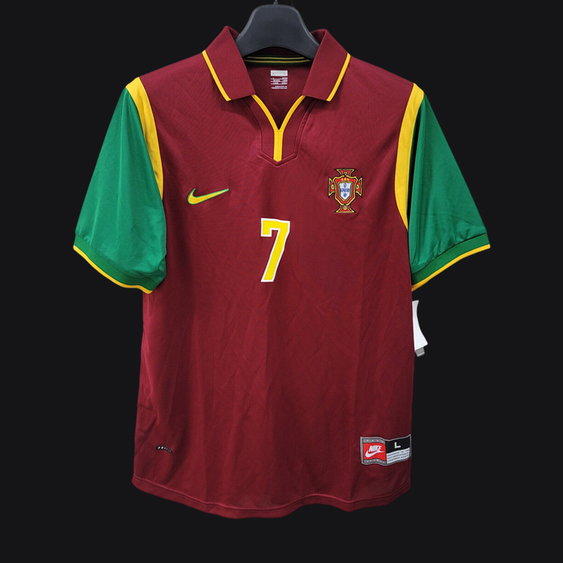 Retro 1999 Portugal Home Jersey