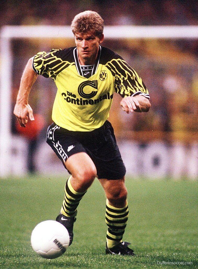 Retro 94/95 Borussia Dortmund Home Yellow Jersey