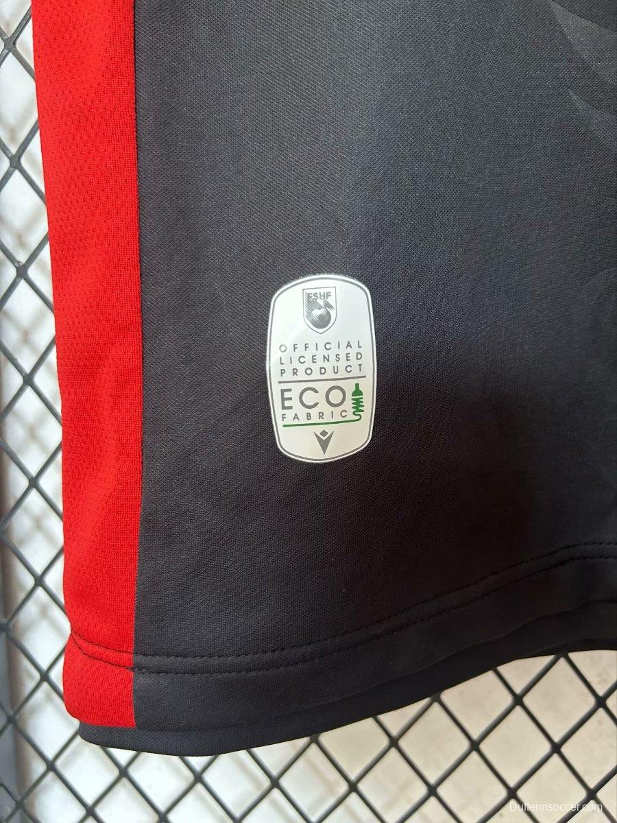 2025 Albania Third Black Jersey