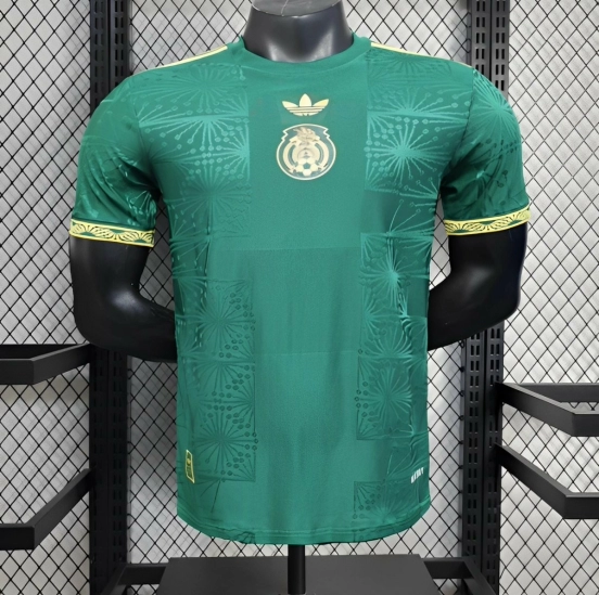 Player Version 2025 Mexico Gold Cup Green Special Jersey