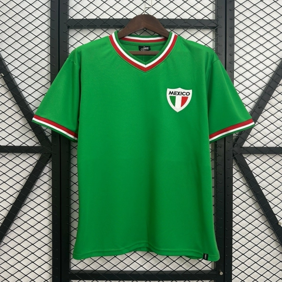 1970 Retro Mexico Home Jersey