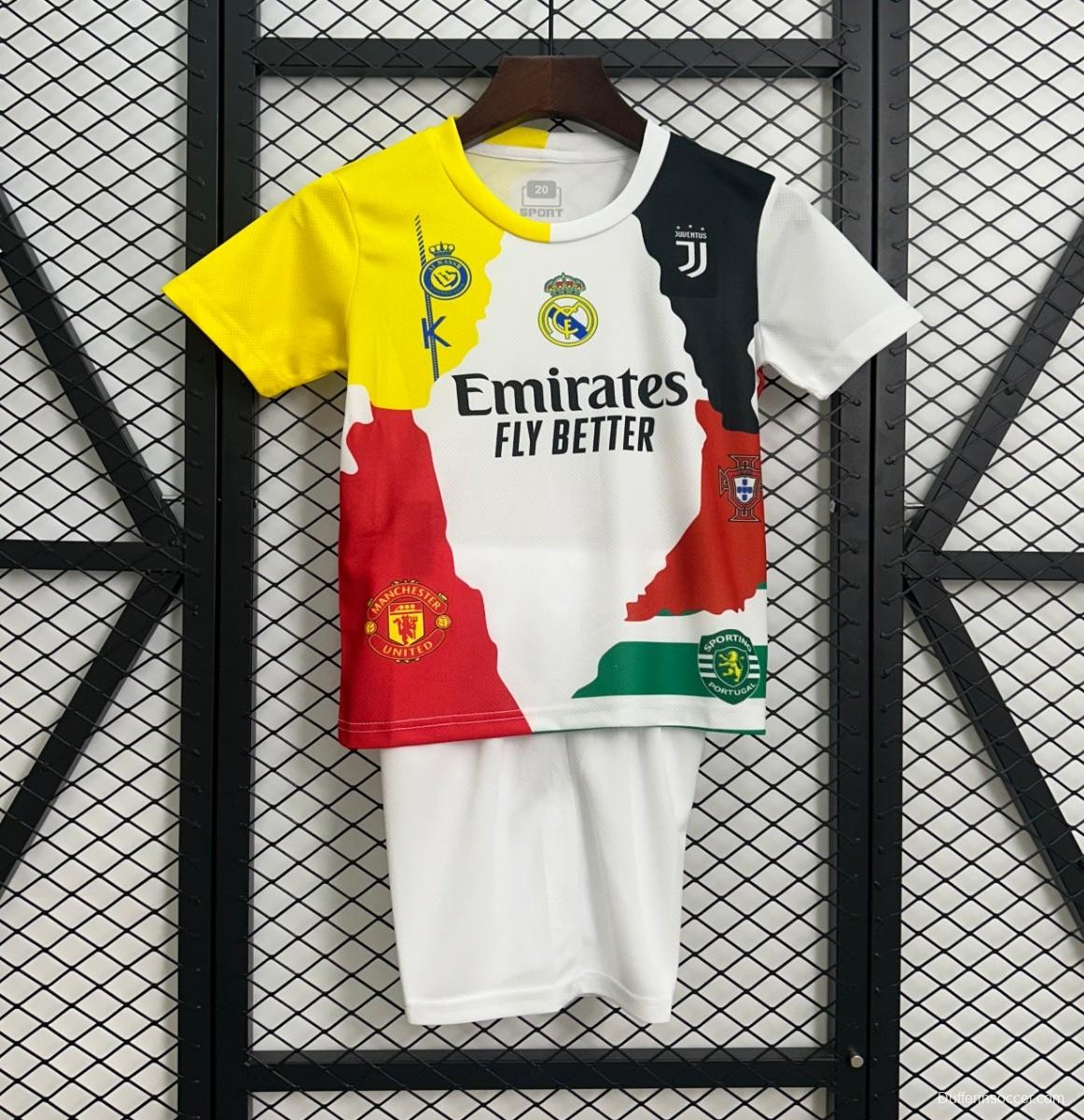 25/26 Kids Real Madrid Cristiano Ronaldo Special CR7 Jersey