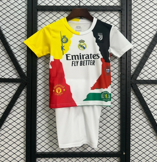 25/26 Kids Real Madrid Cristiano Ronaldo Special CR7 Jersey