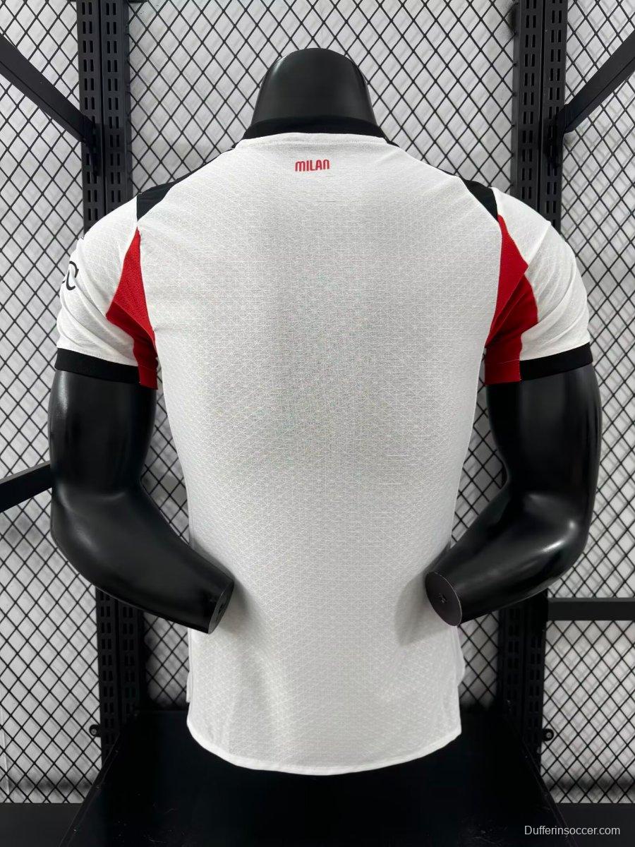 Player Version 25/26 AC Away White Jersey