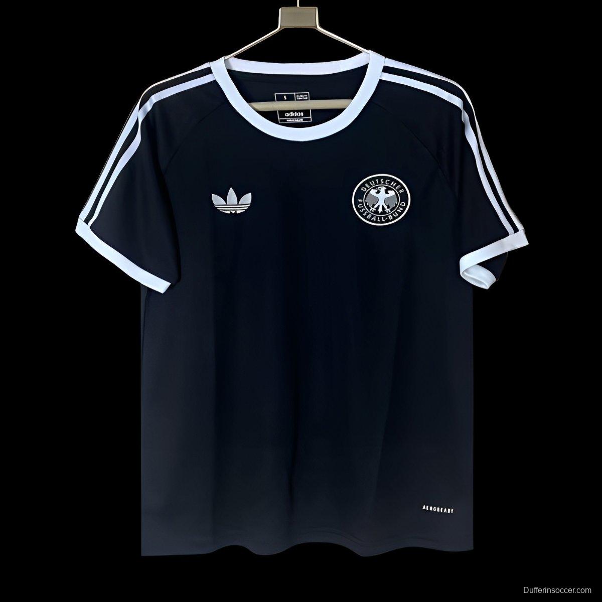2025 Germany Adidas Original Black Jersey