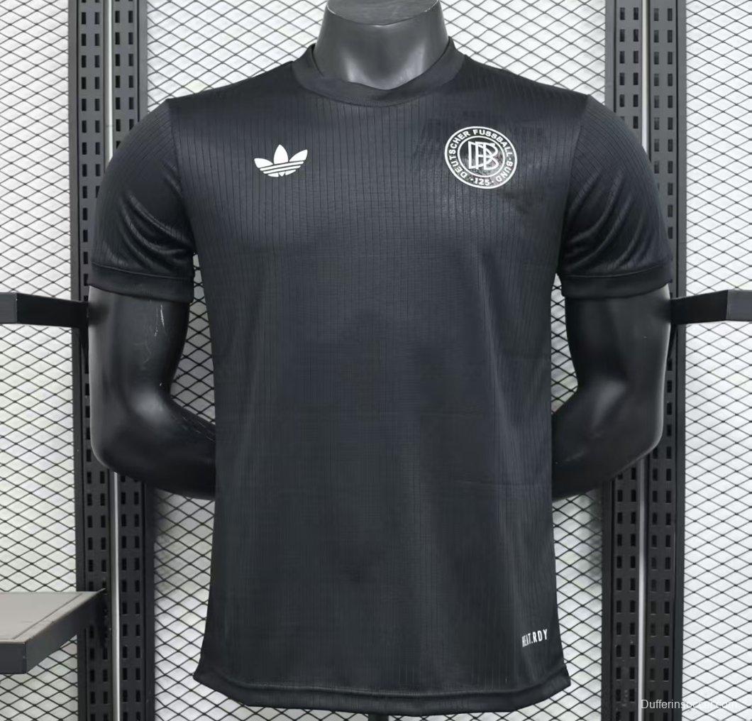 Player Version 2025 Germany Black 125Th Anniversary Jersey