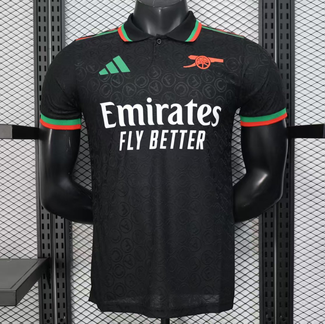 Player Version 25/26 Arsenal Black Special Jersey