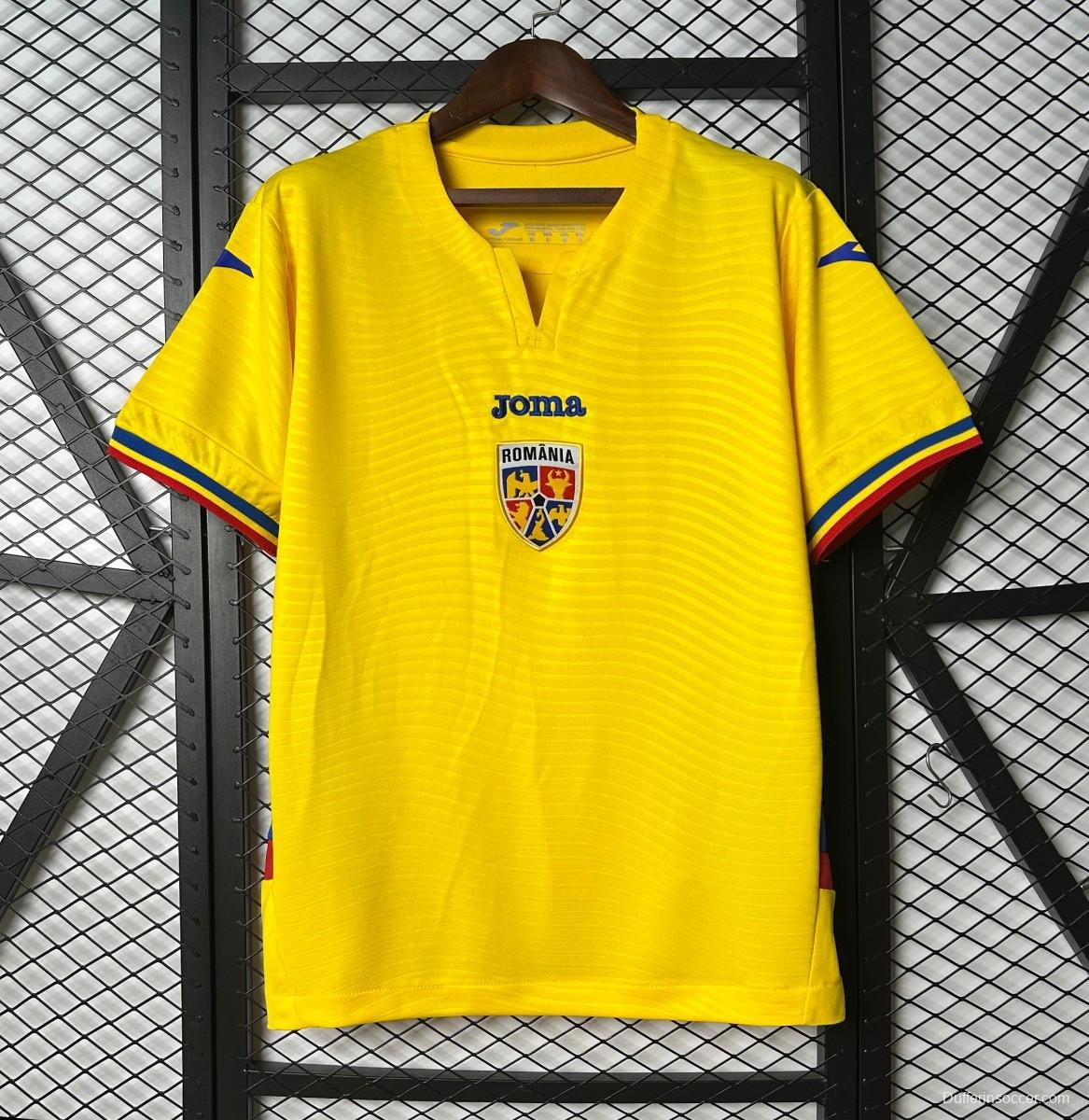 2025 Romania Home Jersey