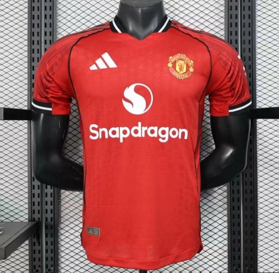 Player Version 25/26 Manchester United Home Jersey