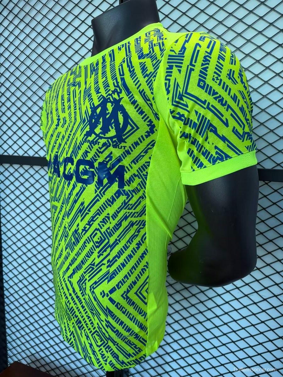 Player Version 25/26 Olymqique Marseille Green Jersey