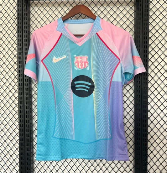 25/26 Barcelona Blue Gradient with Spotify Jersey