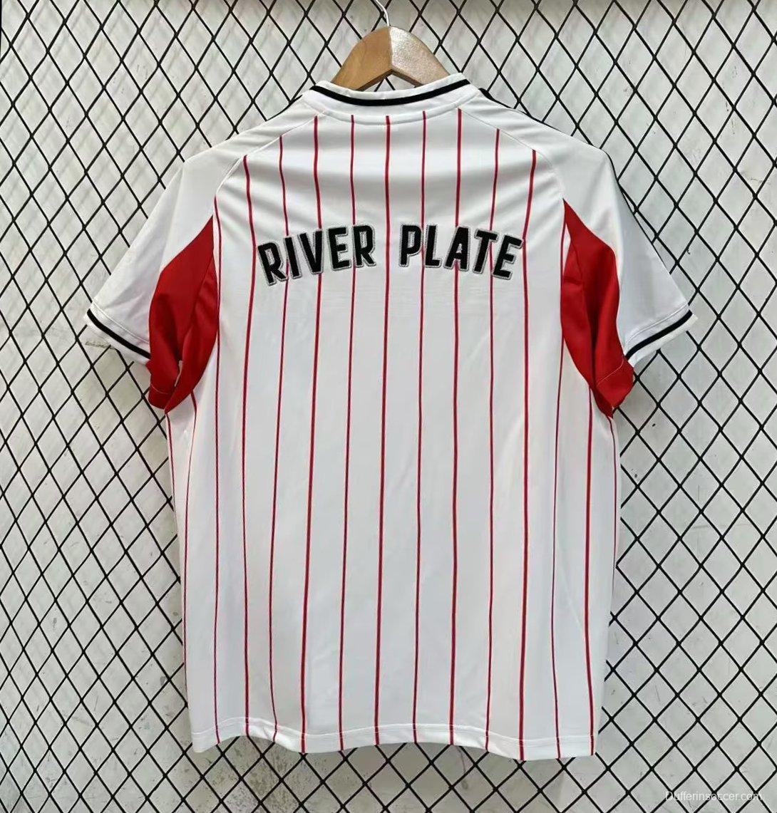 25/26 River Plate US Pack Baseball Jersey