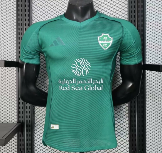 Player Version 25/26 Al-Ahli Away Green Jersey