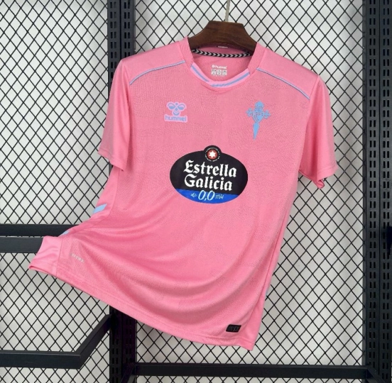 25/26 Celta de Vigo Third Pink Jersey
