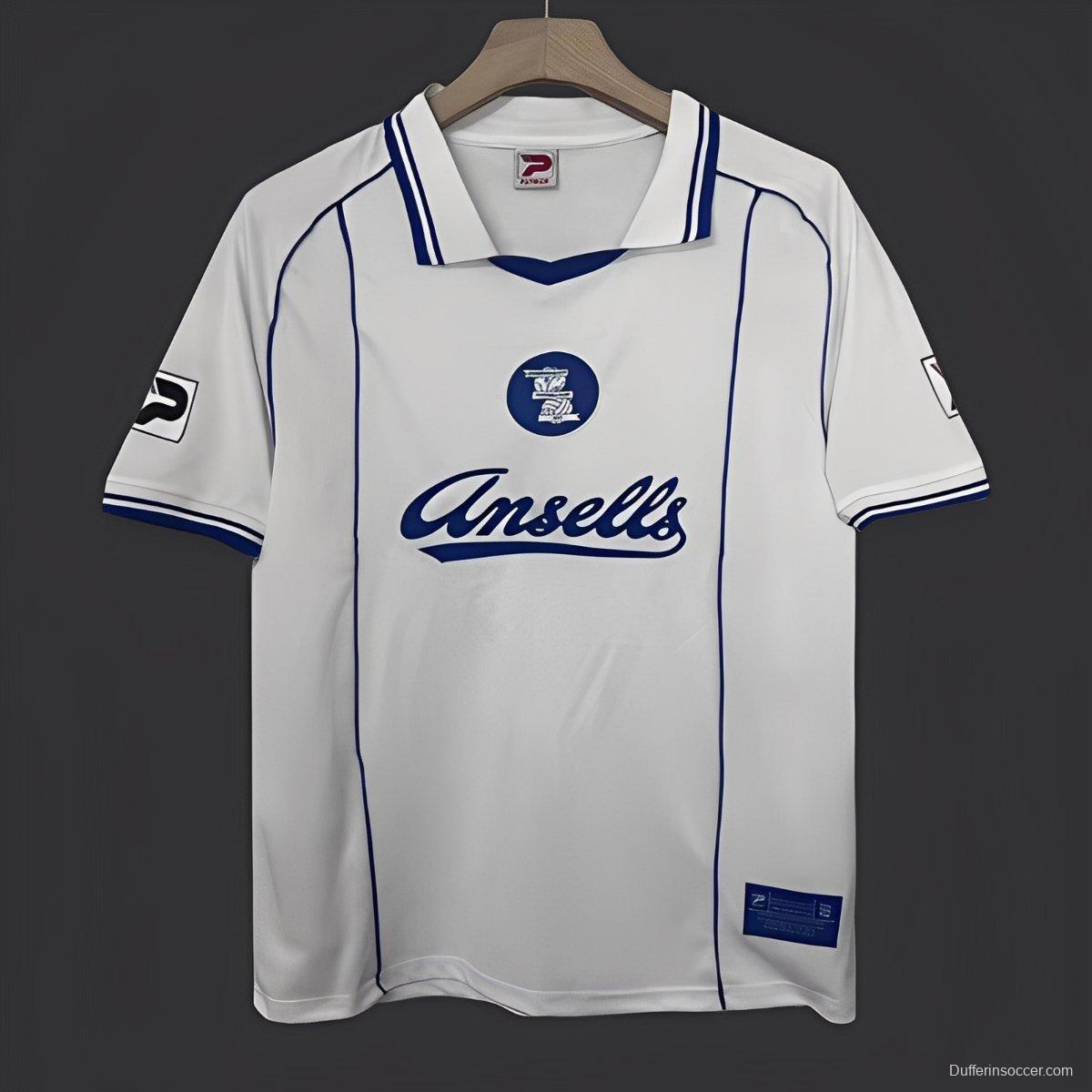 Retro 84/85 Birmingham City Away White Jersey