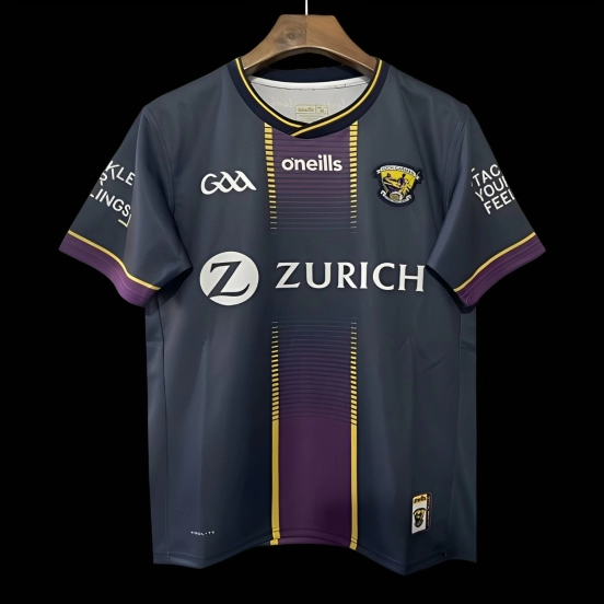 25/26 Wexford GAA Navy with Purple and Gold Design Jersey