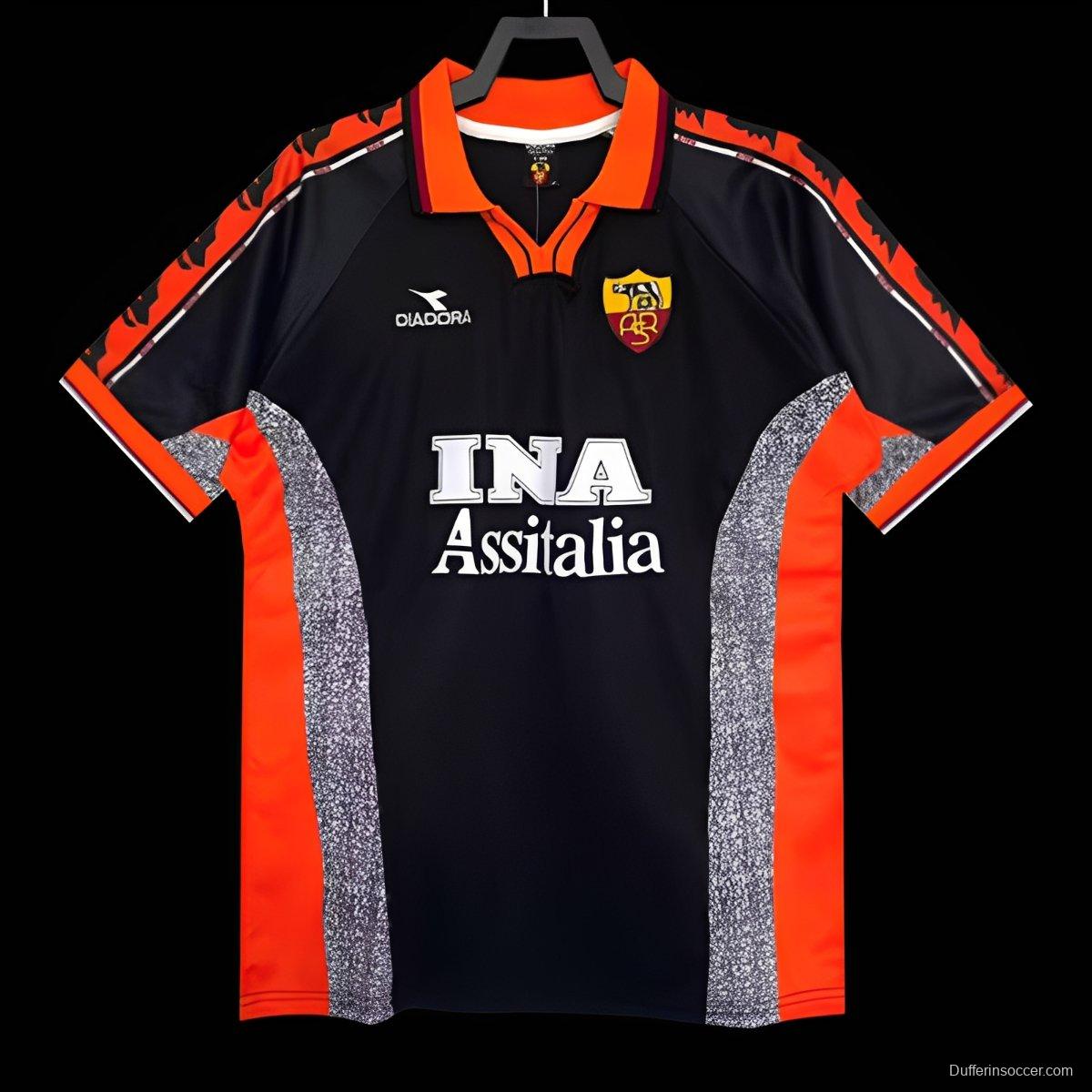 Retro 98/99 Roma Third Jersey
