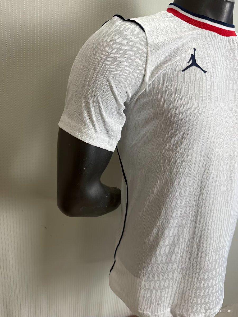 Player Version 2026 France Away White Jersey