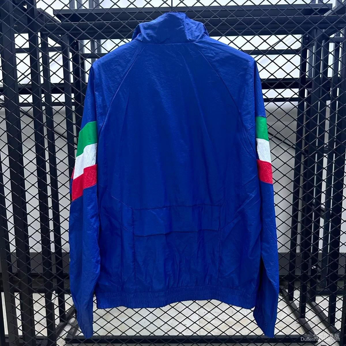 Retro 1994 Italy Home Full Zipper Windbreaker