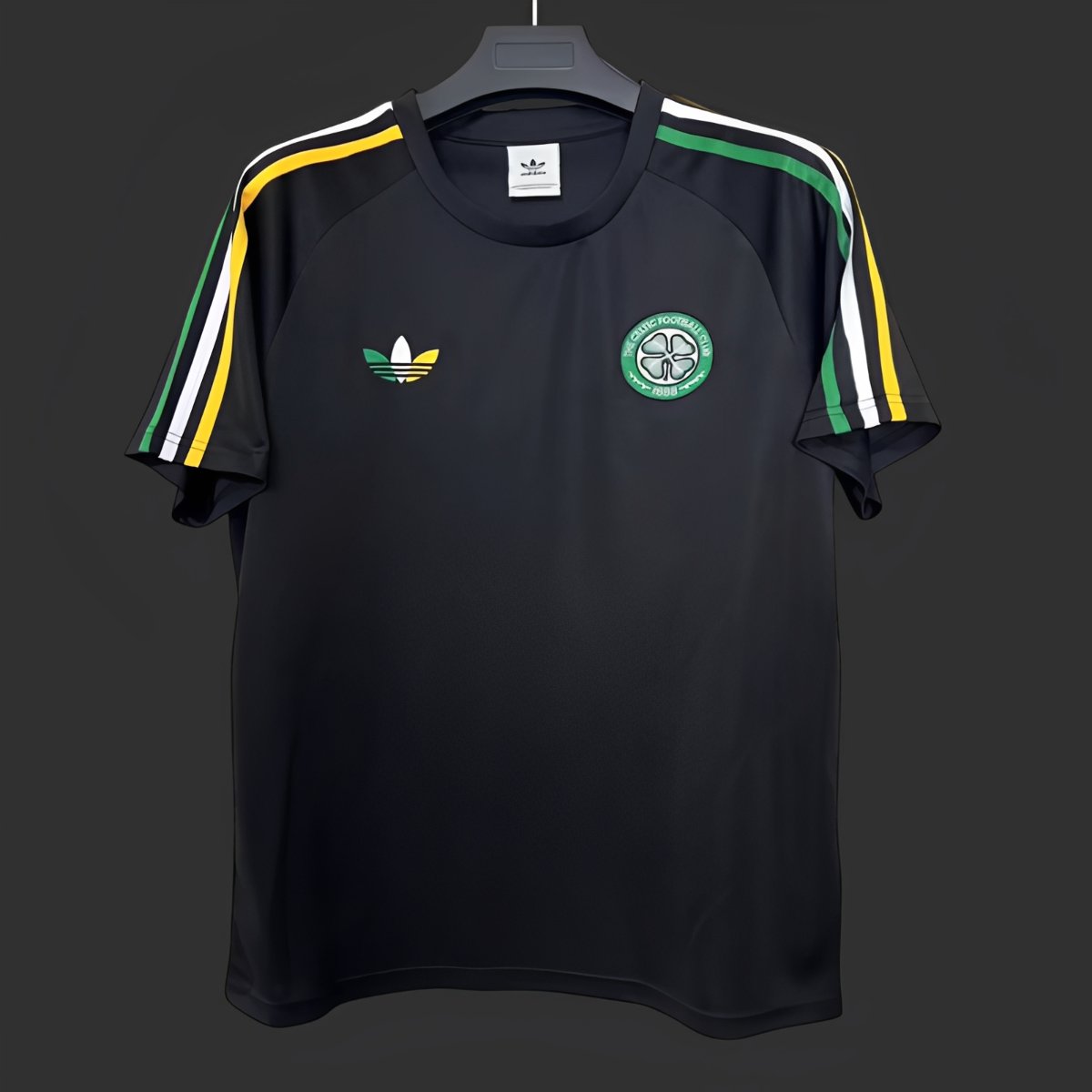 26/26 Adidas Celtic Origins Black T-Shirt