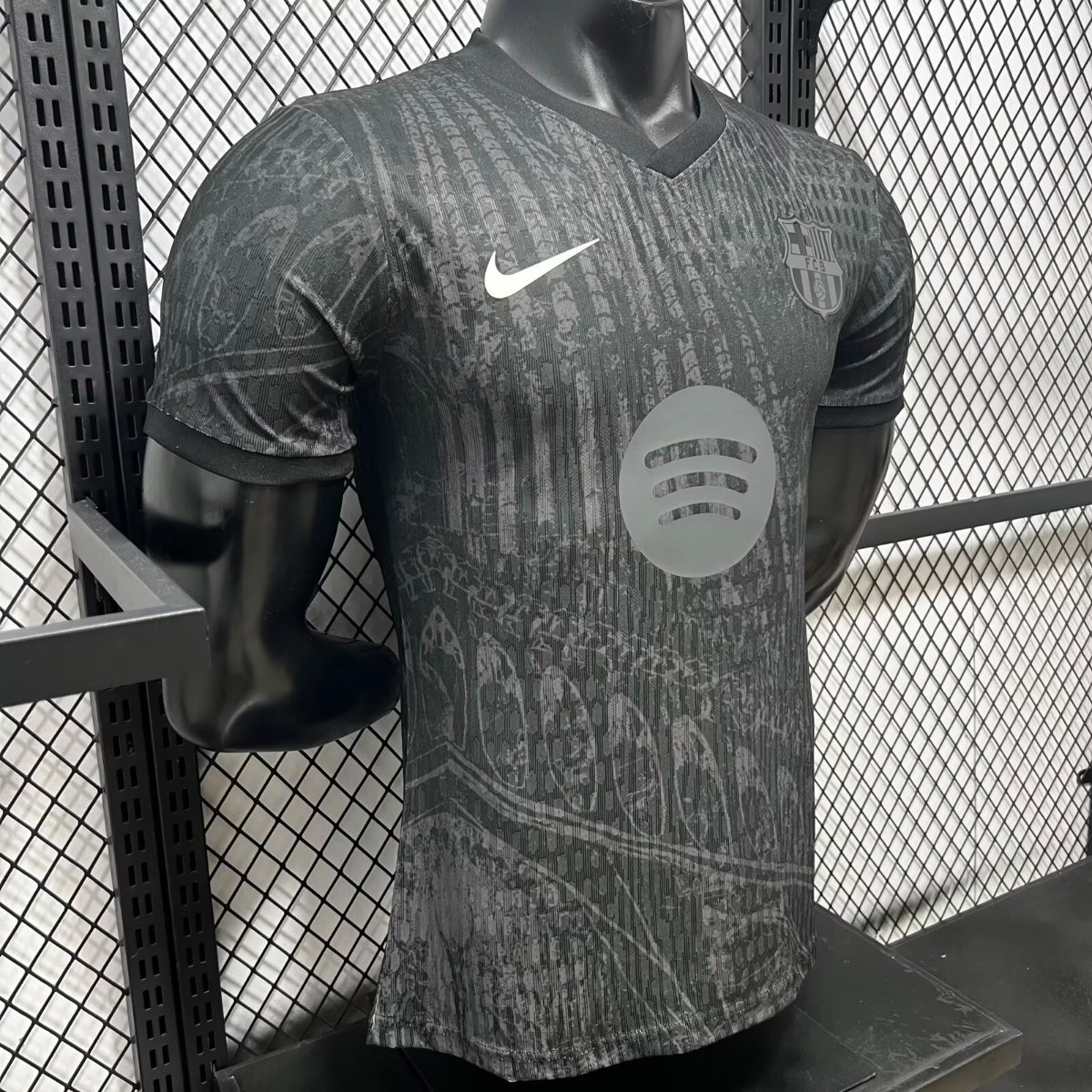 Player Version 25/26 FC Barcelona Black Special Edition Soccer Jersey