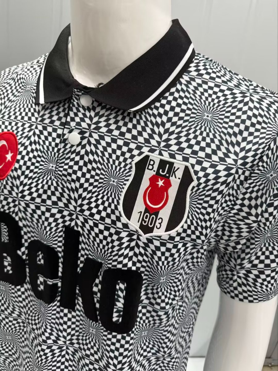 Retro 91/92 Besiktas Home Jersey