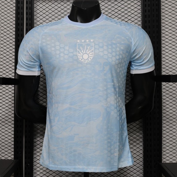 Player Version 2026 Uruguay Home  Light Blue Special Edition Jersey