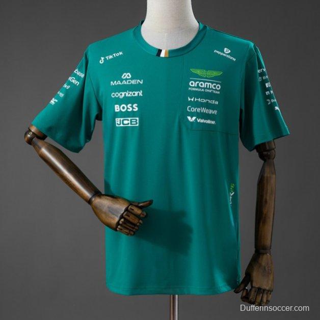 2026 F1 Aston Martin Team Racing Suit Green