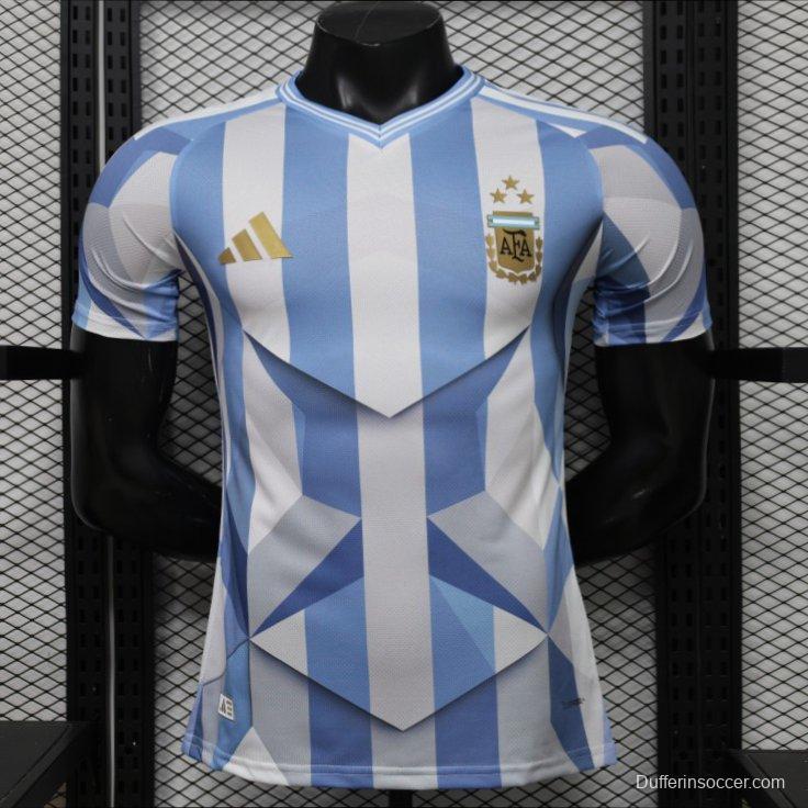 Player Version 2026 Argentina Home Special Edition Sky Blue & White Jersey