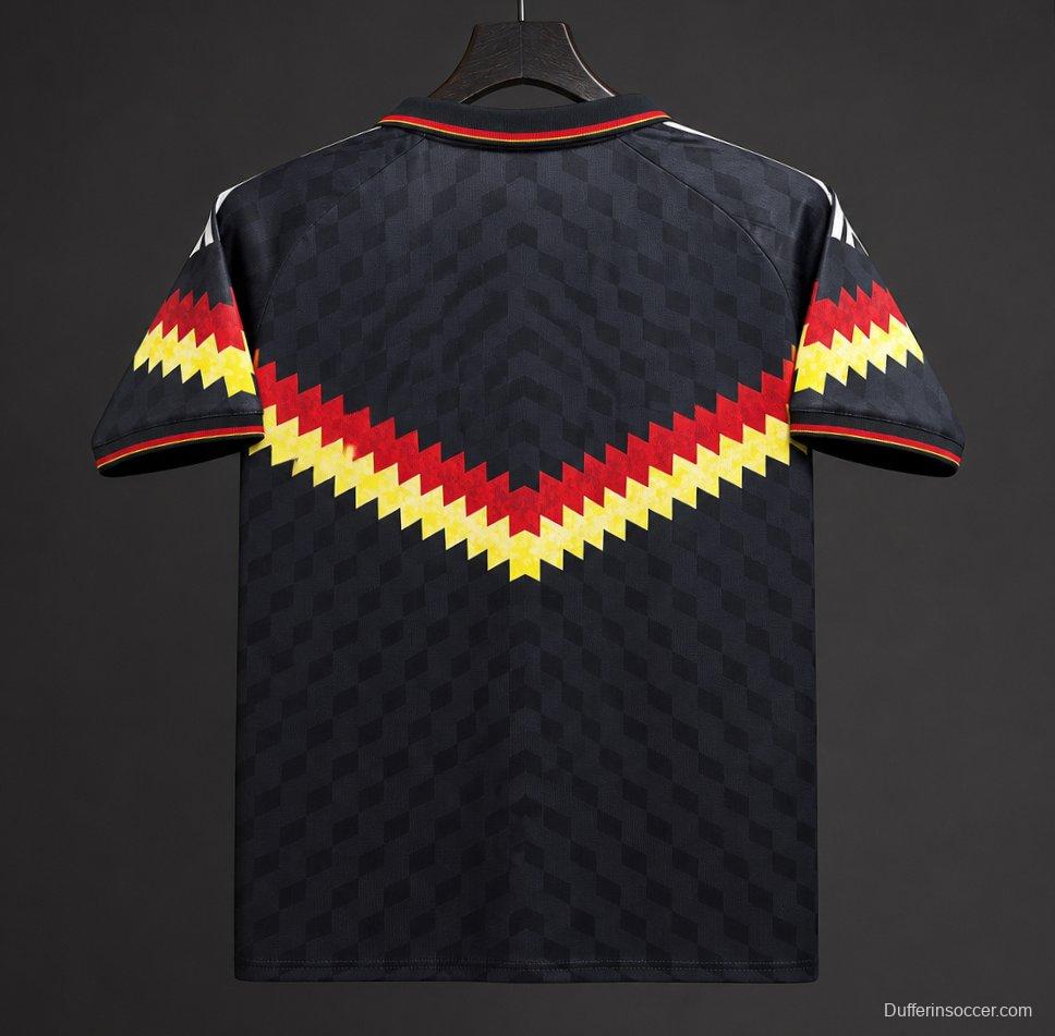 2026  Germany Special Edition Black 1990s Vintage Style Concept Jersey