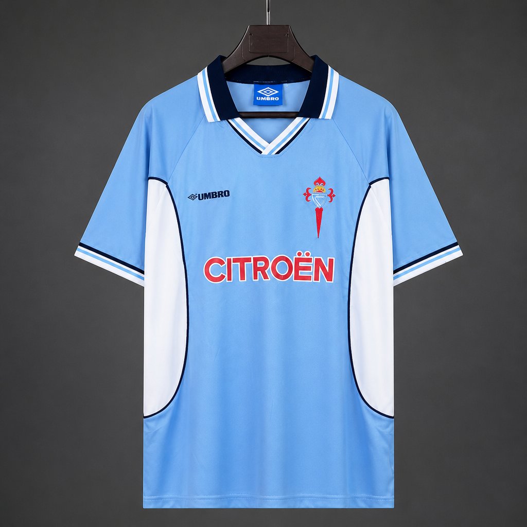 Retro 98/99 Celta de Vigo  Home Champions League Jersey