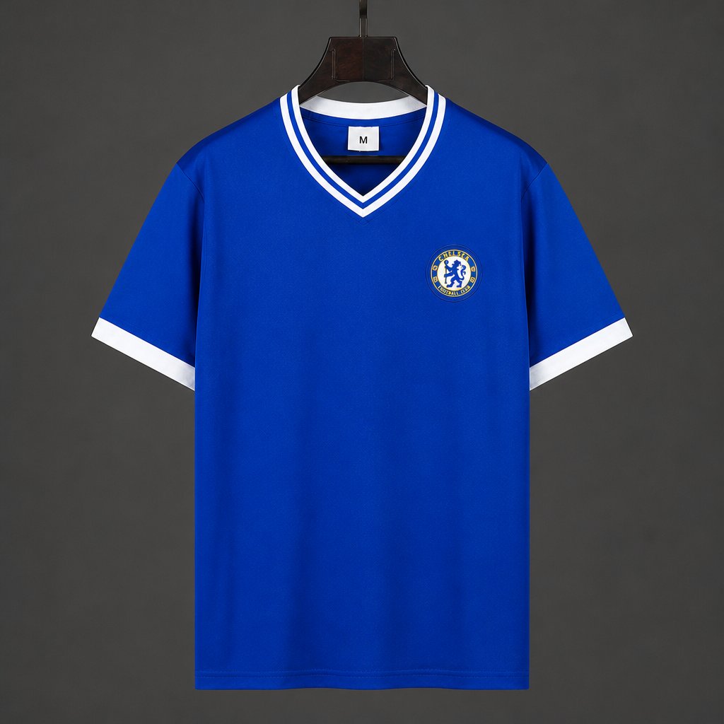 Retro 61/62 Chelsea Home Blue Jersey